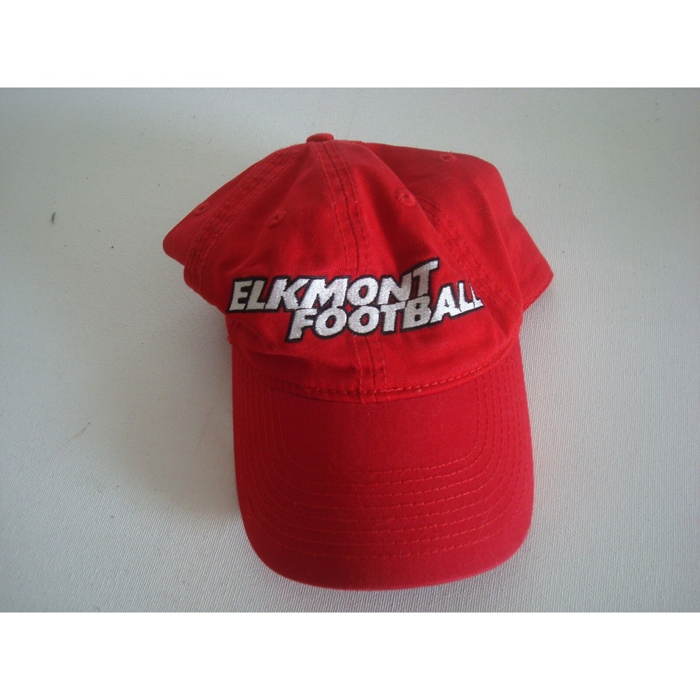 ELKMONT FOOTBALL BEACH GOLF LOGO STRAPBACK DEADSTOCK HAT CAP VINTAGE R1